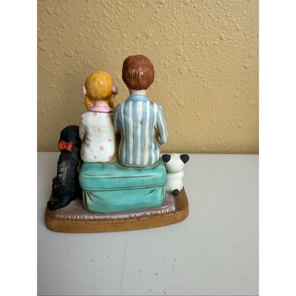 Norman Rockwell Santas Visit 1986 Limited Addition Fine Porcelain collectibles 6 - Picture 6 of 12